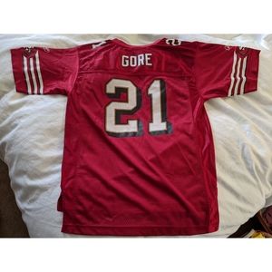 Reebok Frank Gore 49ers jersey